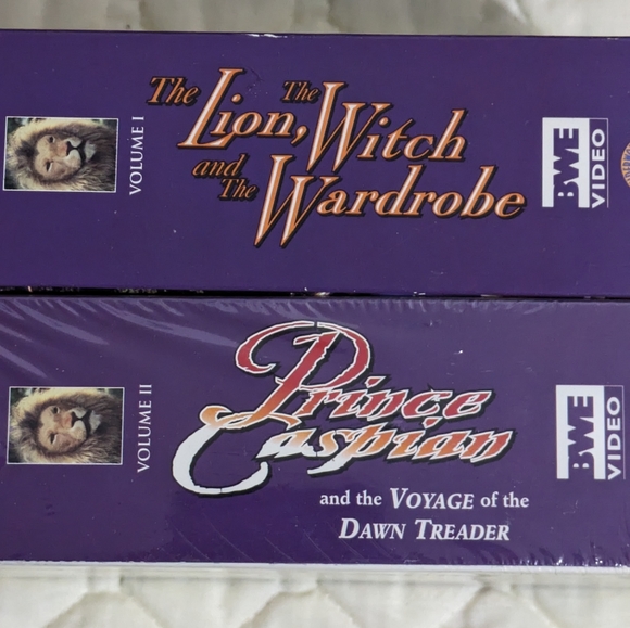 C.S. Lewis Narnia VHS Movies Set - Picture 2 of 5